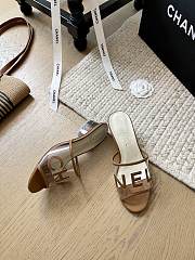 Chanel PVC Brown Heel 5cm - 2