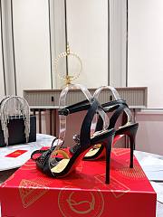 Christian Louboutin Jewel Queen 100 Kid Ribbon Pumps - 3