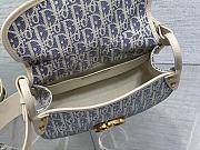 Dior Medium 30 Montaigne Satchel Bag Blue Chambray 24x17x9cm - 4