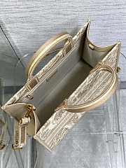 Dior Medium Book Tote Beige Plan de Paris 36.5x28x16.5 cm - 6