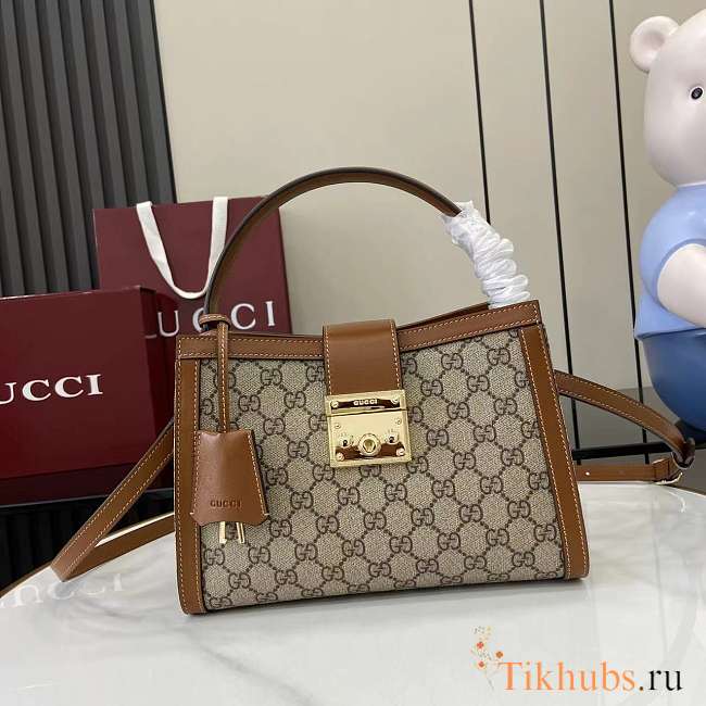 Gucci Padlock Medium Top Handle Bag 25.5x17.5x10cm - 1