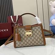 Gucci Padlock Medium Top Handle Bag 25.5x17.5x10cm - 1