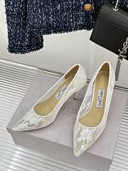 Jimmy Choo White Heel 8cm - 4
