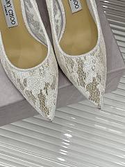 Jimmy Choo White Heel 8cm - 3