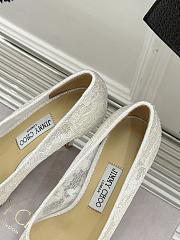 Jimmy Choo White Heel 8cm - 2