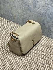 YSL Jamie 4.3 Small In Lambskin Beige 25x16x7cm - 6