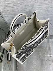 Dior Medium Book Tote Multicolor D-Floral 36.5x18x16.5cm - 2