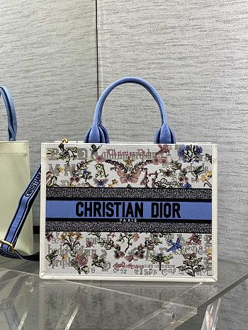 Dior Dioramour Medium Book Tote Latte 36.5x18x16.5cm