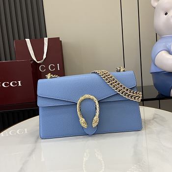 Gucci Dionysus Medium Shoulder Bag Blue 28x16x10.5cm