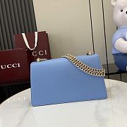 Gucci Dionysus Medium Shoulder Bag Blue 28x16x10.5cm - 4