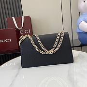 Gucci Dionysus Medium Shoulder Bag Black 28x16x10.5cm - 6