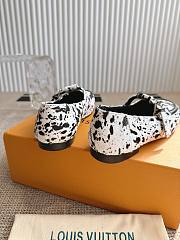 Louis Vuitton LV Soho Mary Jane Flat Loafer Black White - 5
