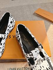 Louis Vuitton LV Soho Mary Jane Flat Loafer Black White - 3