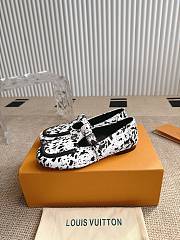 Louis Vuitton LV Soho Mary Jane Flat Loafer Black White - 2