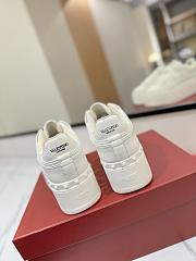 Valentino Freedots Xl Calfskin Sneaker White - 5