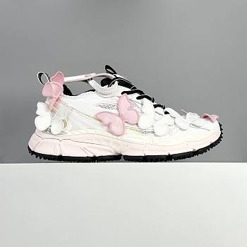 OFF-WHITE Be Right Back Pink White Butterflies Sneaker
