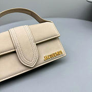Jacquemus Le Bambino Suede Dark Beige 18x6x7cm - 3