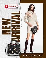 Louis Vuitton LV Onthego PM Black Beige 25cm - 1
