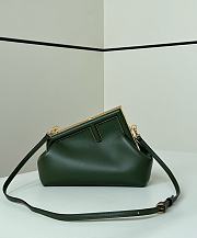 Fendi First Small Bag Dark Green 26x9.5x18cm - 1