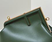 Fendi First Small Bag Dark Green 26x9.5x18cm - 6