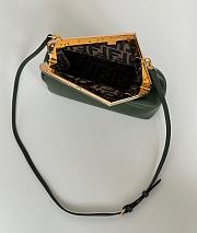 Fendi First Small Bag Dark Green 26x9.5x18cm - 3