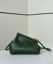 Fendi First Small Bag Dark Green 26x9.5x18cm - 2