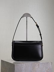 YSL Solferino Medium Box Black Bag Gold 24.5x15x8.5cm - 5