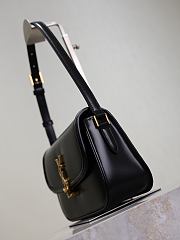 YSL Solferino Medium Box Black Bag Gold 24.5x15x8.5cm - 4