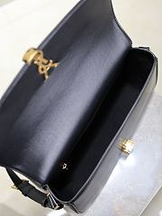 YSL Solferino Large Box Black Bag Gold 29x18x4–9cm - 4