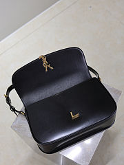 YSL Solferino Large Box Black Bag Gold 29x18x4–9cm - 2