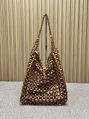 YSL Le 5 à 7 Large Wood Beads 30x35x10cm - 1