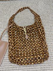 YSL Le 5 à 7 Large Wood Beads 30x35x10cm - 2
