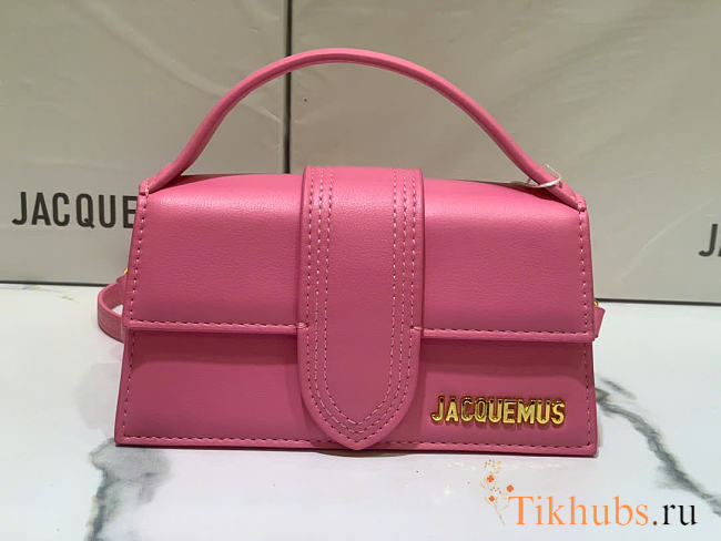 Jacquemus Le Bambino Pink Leather 18x6x7cm - 1