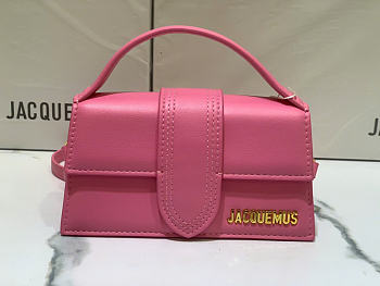 Jacquemus Le Bambino Pink Leather 18x6x7cm