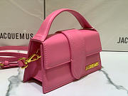 Jacquemus Le Bambino Pink Leather 18x6x7cm - 5