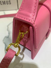 Jacquemus Le Bambino Pink Leather 18x6x7cm - 4