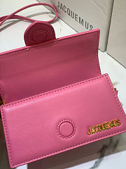 Jacquemus Le Bambino Pink Leather 18x6x7cm - 2