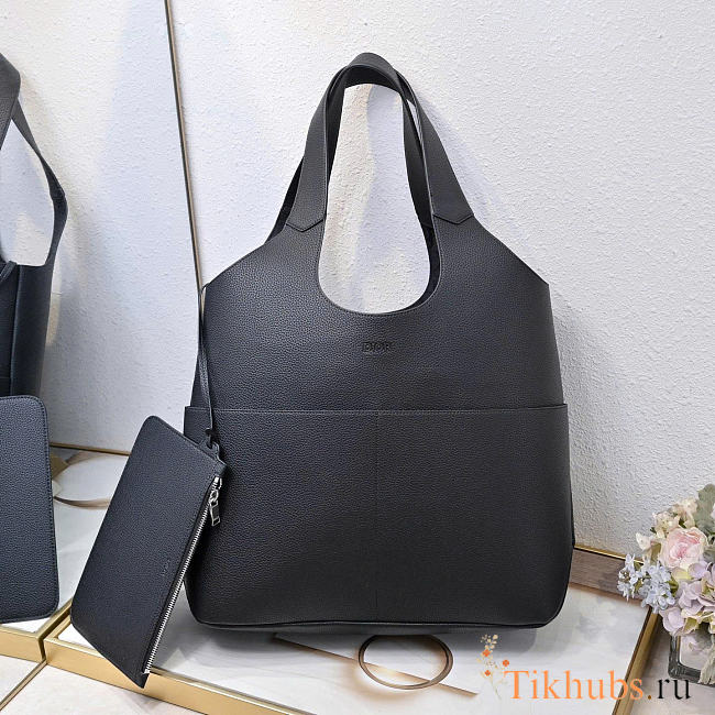 Dior Prive Tote Bag Black Icons Calfskin 39.5x35x15cm - 1