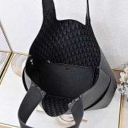 Dior Prive Tote Bag Black Icons Calfskin 39.5x35x15cm - 6