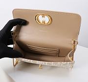 Dior Miss Caro Pouch With Chain Beige 19x11x4.5cm - 3
