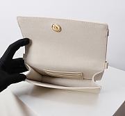 Dior 30 Montaigne Cigale Pouch with Chain Blue 20.5x11x5cm - 5