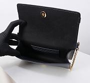 Dior 30 Montaigne Cigale Pouch with Chain Blue Oblique 20.5x11x5cm - 3