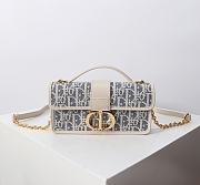 Dior Miss Montaigne Mini Bag Blue 20x10x4cm - 1
