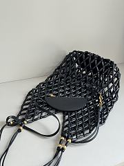 YSL Black Bucket Supple Bag 43x14x14cm - 6