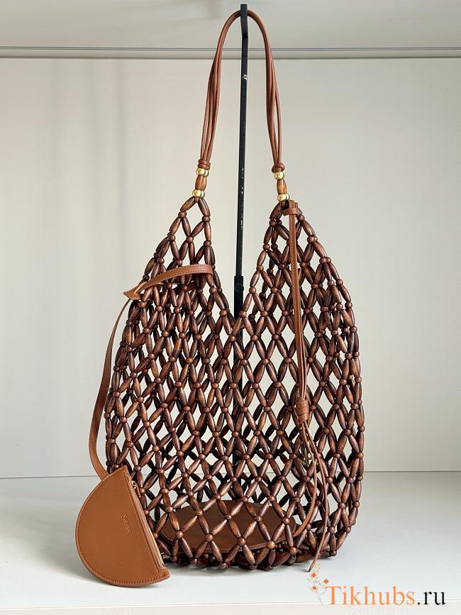 YSL Brown Bucket Supple Bag 43x14x14cm - 1