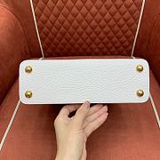 Louis Vuitton LV x TM Capucines BB White 27x17.3x9cm - 2