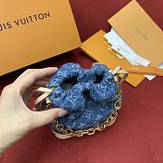 Louis Vuitton LV Nano Noé Denim 20.5x17.5x8.8cm - 6