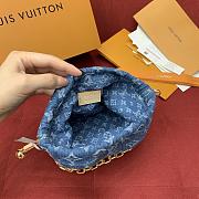 Louis Vuitton LV Nano Noé Denim 20.5x17.5x8.8cm - 3