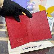 Louis Vuitton LV x TM Passport Cover Cherry 10x14x2.5cm - 2