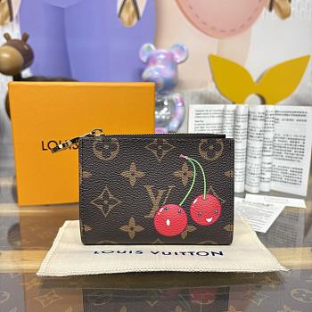 Louis Vuitton Lisa LV x TM Cherry 11.5x9x1.5cm